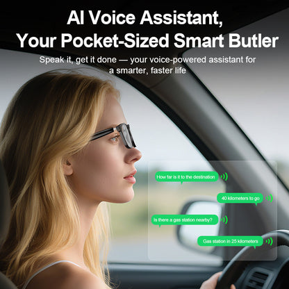 AI Translation Smart Glasses – Photochromic, Multifunctional, Bluetooth-Enabled