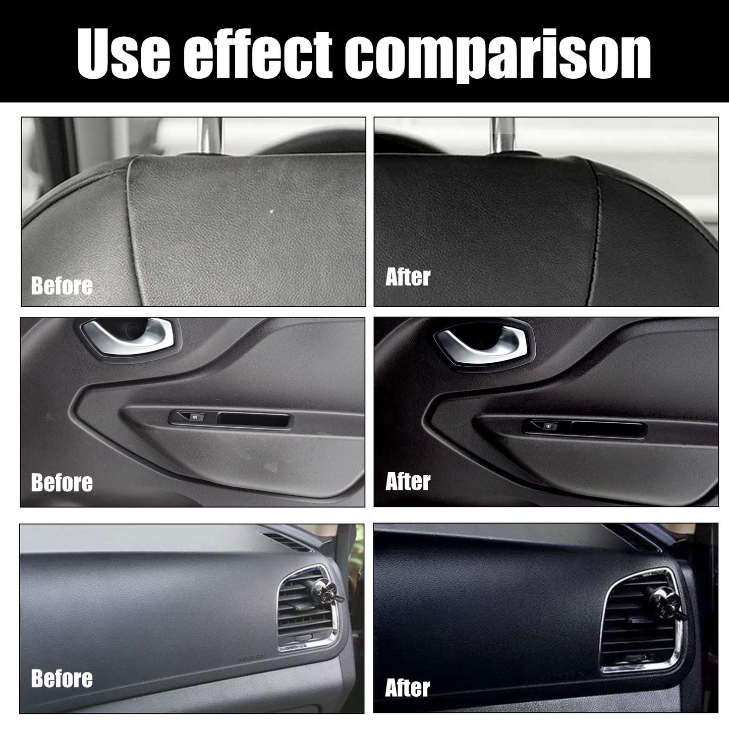 30ml Car Plastic Parts Crystal Coatingfor Dashboard, Door Panel, Seat