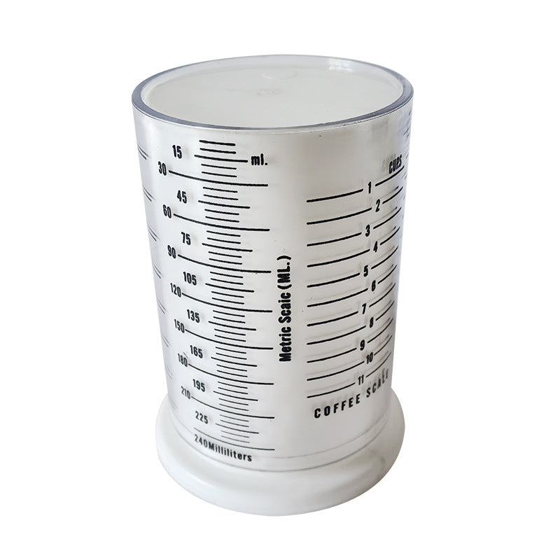 Piston-Style Measuring Cup Kitchen Essential | Suitable for Solids and Liquids