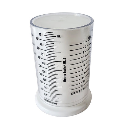 Piston-Style Measuring Cup Kitchen Essential | Suitable for Solids and Liquids