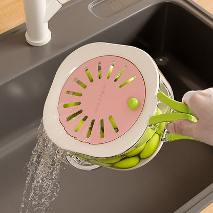 Fruit Vegetable Washing Bowl with Strainer