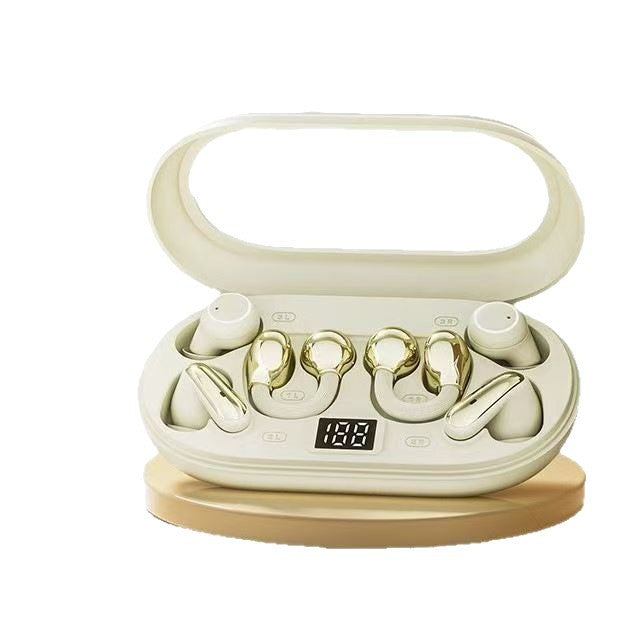 3-in-1 In-Ear, Short-Stem, and Clip-On Styles Wireless Bluetooth Earbuds
