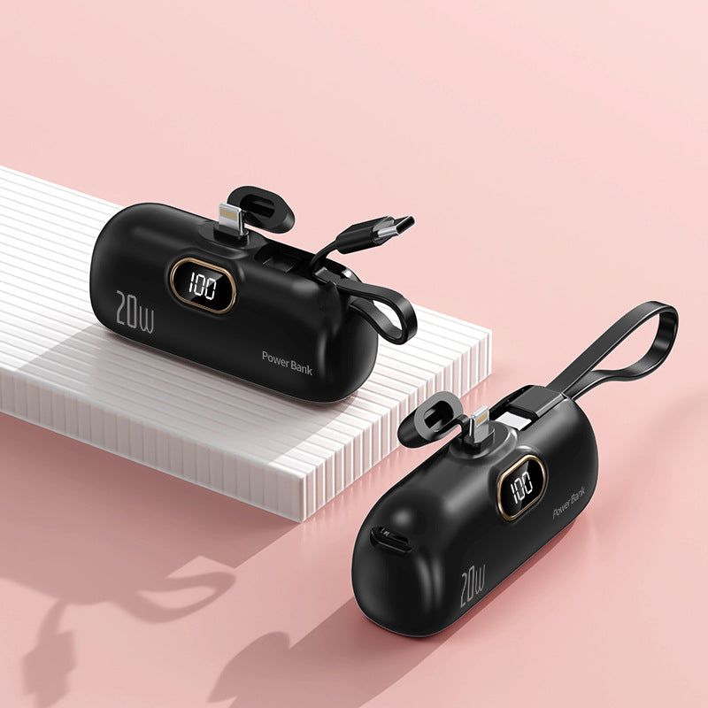 Mini Power Bank Capsule Power Phone Charger