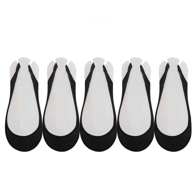 5 Pairs Of Boat Socks – Specially Designed Ultra-Low-Cut Half-Foot Socks