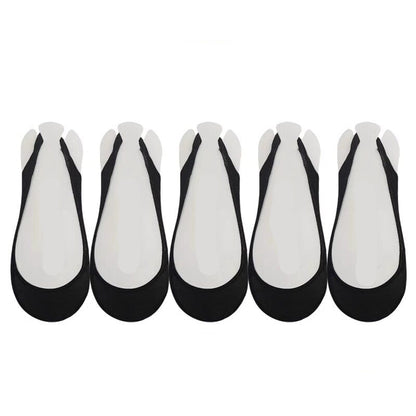 5 Pairs Of Boat Socks – Specially Designed Ultra-Low-Cut Half-Foot Socks