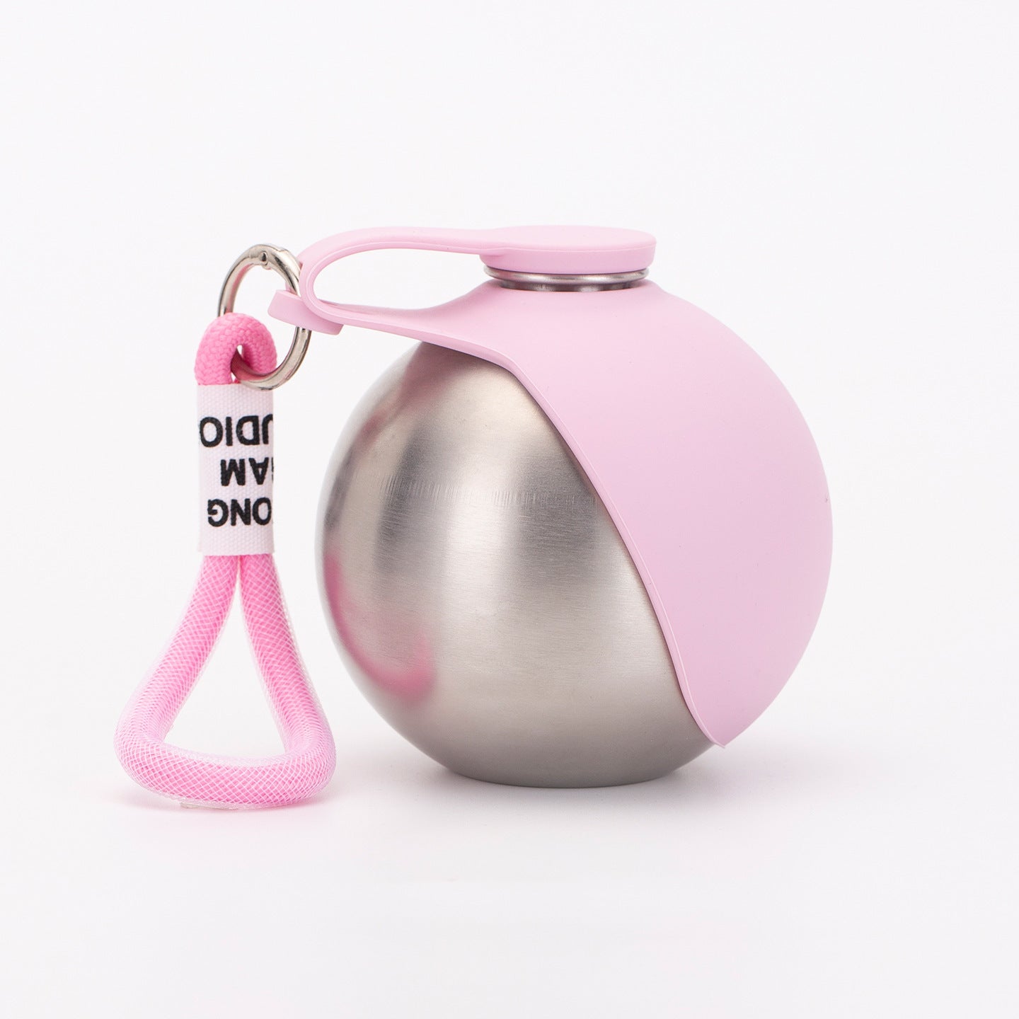 Portable Dog Water Bottle – 10 oz Leak-Proof Stainless Steel