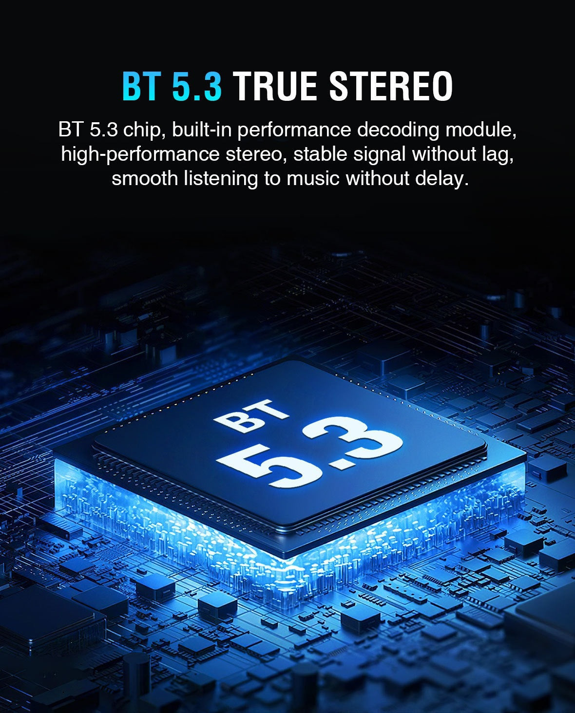 FM Transmitter, Bluetooth 5.3 Car Radio Audio Adapter MP3 Player With Dual USB Charger for Phone and Tablets