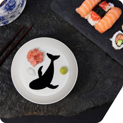 Creature Pattern Condiment Holder – Compact Dipping Sauce Dish for Kitchen & Table Setting