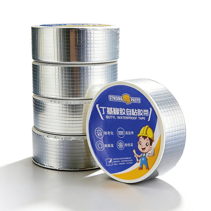 Aluminum Foil Butyl Tape – High-Temperature Sealing