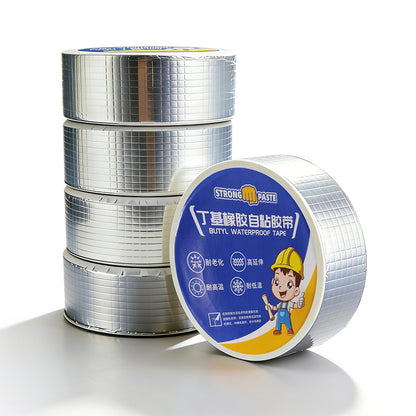 Aluminum Foil Butyl Tape – High-Temperature Sealing