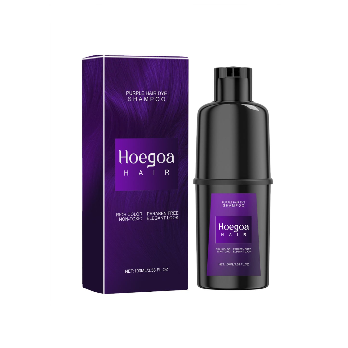 Hair Coloring Shampoo, Provides Instant And Long-Lasting Natural Hair Color