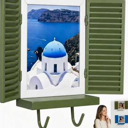 Mediterranean Window Photo & Key Holder