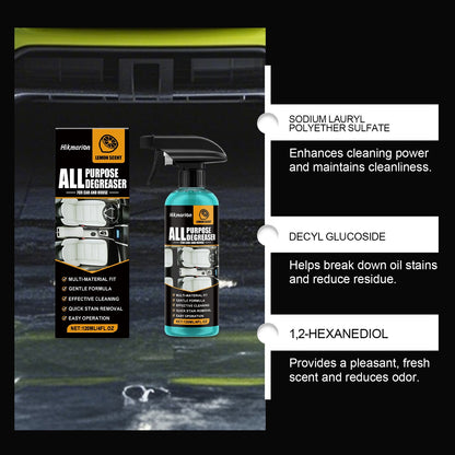 120ML Multi-Surface Stain Remover for Leather Seats, Dashboard, Home Surfaces