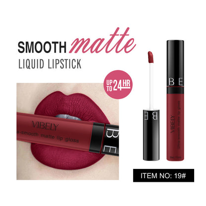 6-Color Non-Stick Lip Glaze – Long-Lasting & Smudge-Proof (0.34 fl oz)
