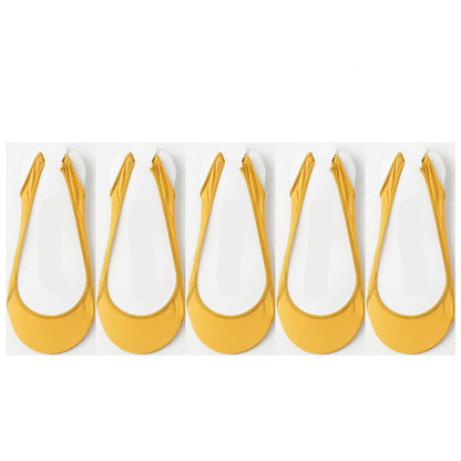 5 Pairs Of Boat Socks – Specially Designed Ultra-Low-Cut Half-Foot Socks