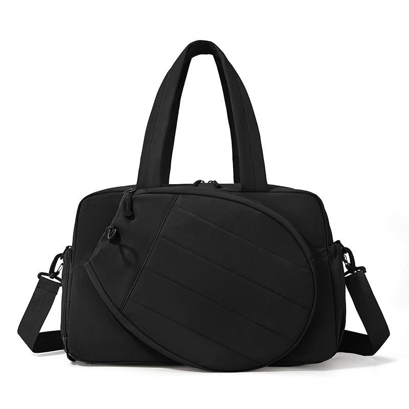 Tennis Gym Bag, Racket Bag, Sports Duffle Bags with Shoe Compartment and Wet Pocket