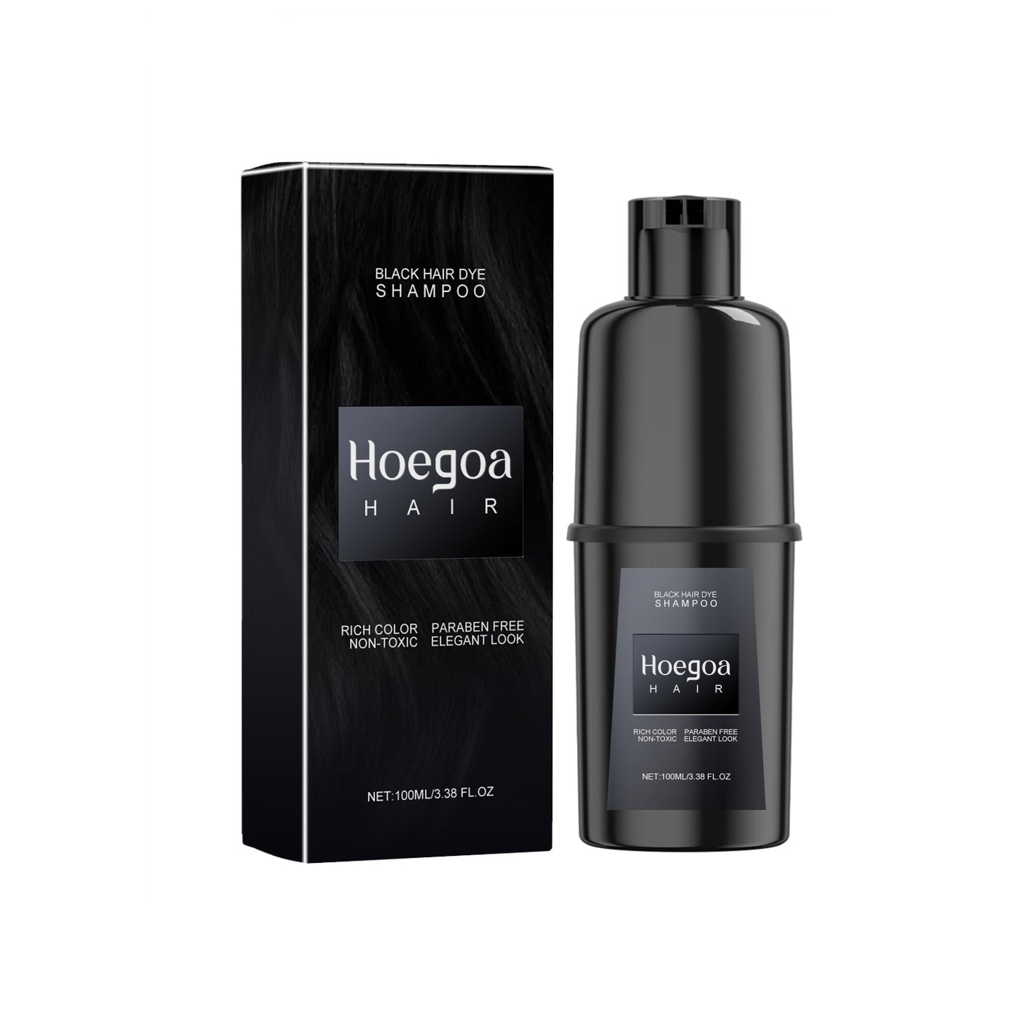 Hair Coloring Shampoo, Provides Instant And Long-Lasting Natural Hair Color
