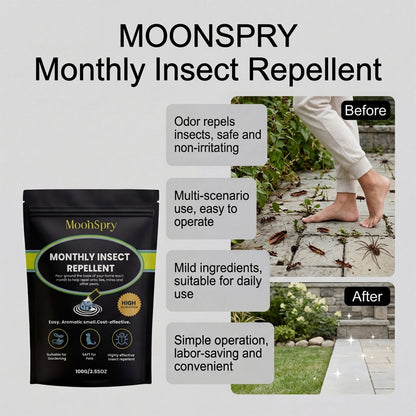 Insect Deterrent Multi-Purpose Natural Repellent for Outdoors,Deters Ants, Ticks, Fleas & Others