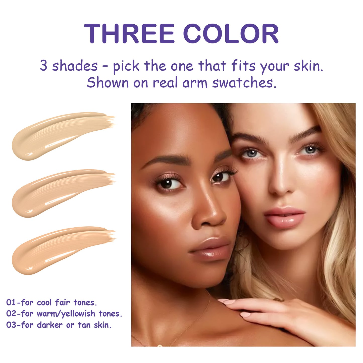 Creamy Foundation Full Coverage Waterproof