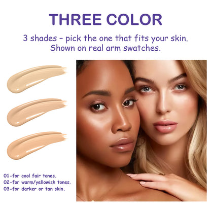 Creamy Foundation Full Coverage Waterproof