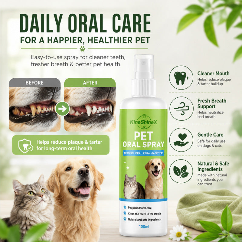 Pet Oral Spray – Caring for Pet Periodontal Health