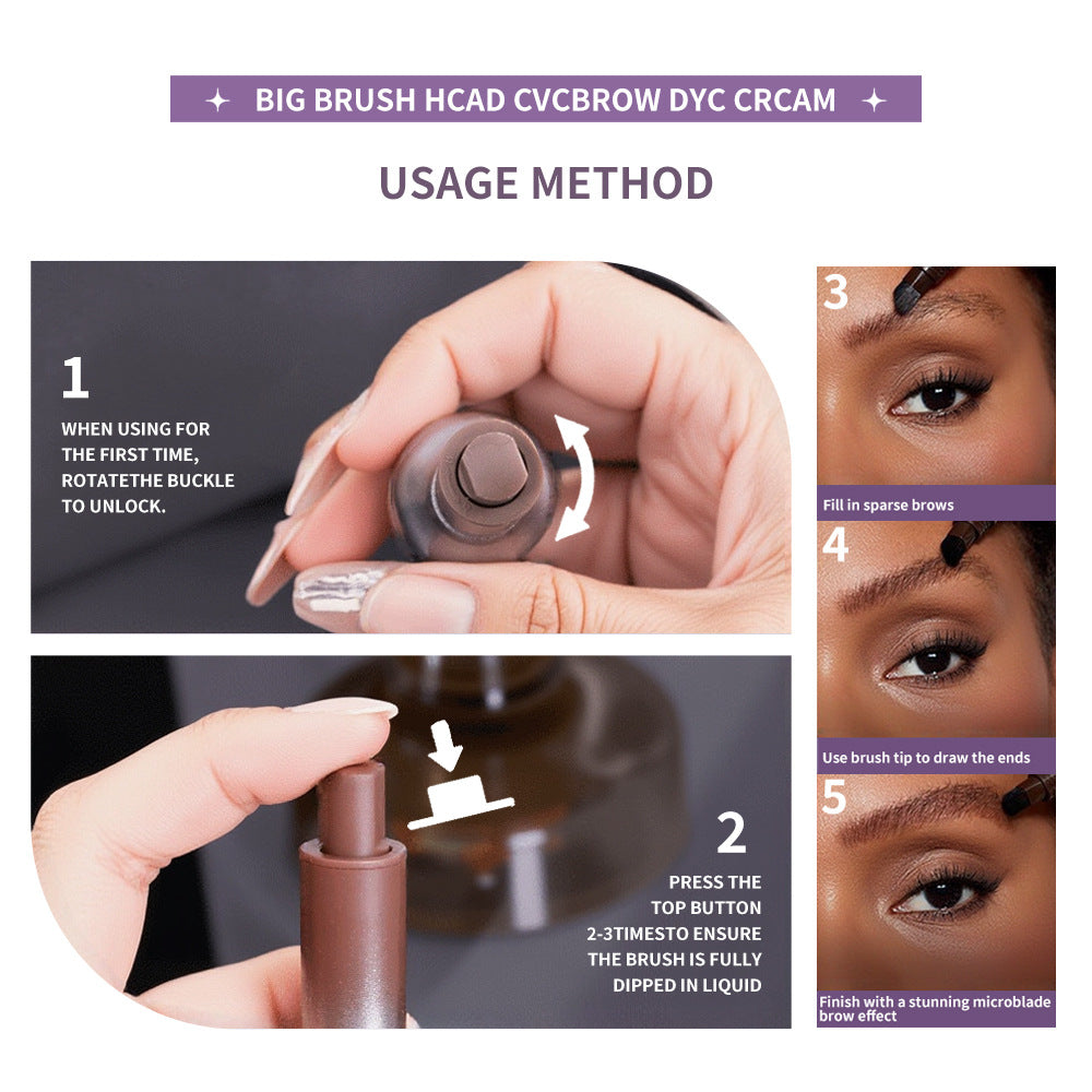 Liquid Microblading Eyebrow Pen - Creates Natural Looking Brows Effortlessly