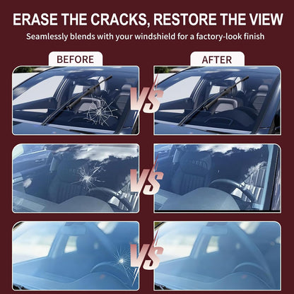 Car Windshield Crack Repair Fluid Set for Car Truck Bus