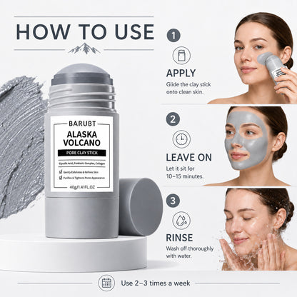 Deep Pore Cleansing Face Mask Stick – Gentle Exfoliating Facial Mask for Smooth & Refreshed Skin