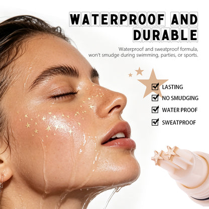 Star Stamp Pen LongLasting Fake Freckles Cosmetic for Y2K & FestivalLooks