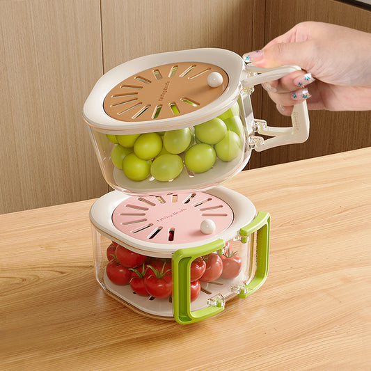 Fruit Vegetable Washing Bowl with Strainer