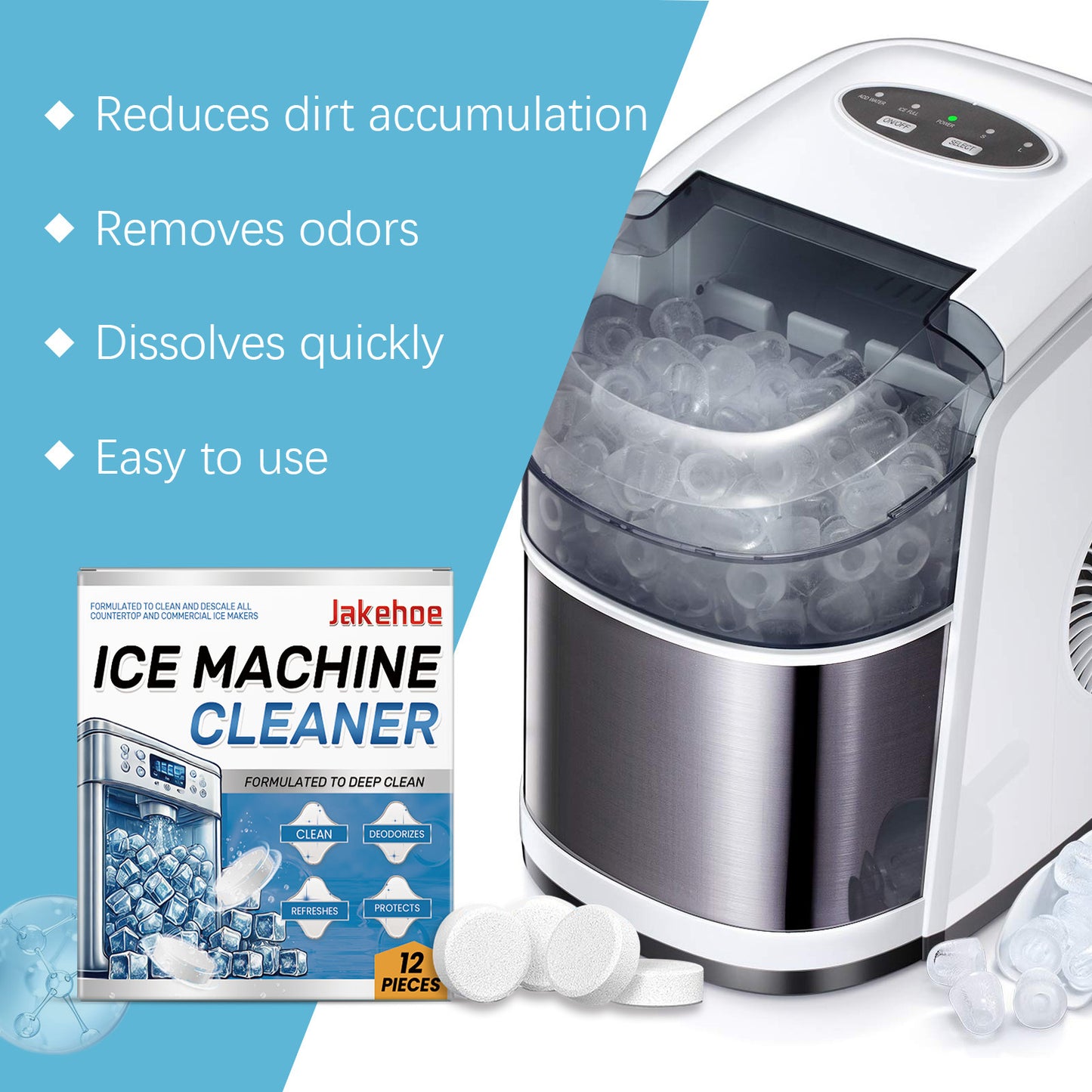 12 Pieces Ice Machine CleanerAnd Descaler