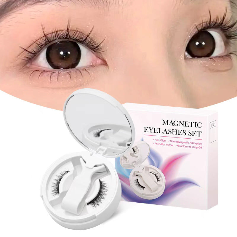 Magnetic False Eyelashes—No Glue Needed, Reusable