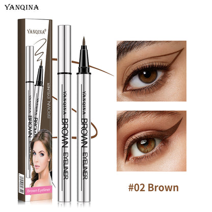 Long-Lasting Waterproof Eyeliner – 24H Smudge-Proof Smooth Application, Blackest Black