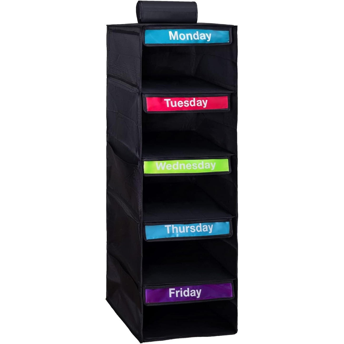 Clothing Storage Rack - 5-Tier Design - With Monday To Friday Labels
