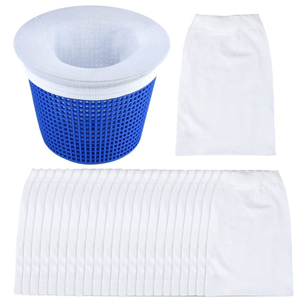 10 Pack Pool Skimmer Socks - Pool Filter Socks for Skimmer Basket