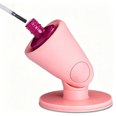 Smart grip Airlock Suction Untippable Nail Polish Bottle Holder