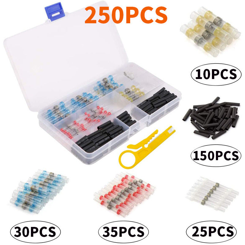 250Pcs Solder Sealed Wire Connectors Heat