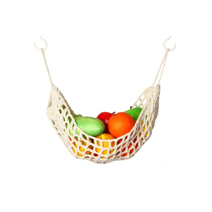 Hanging Fruit Hammock Under Cabinet