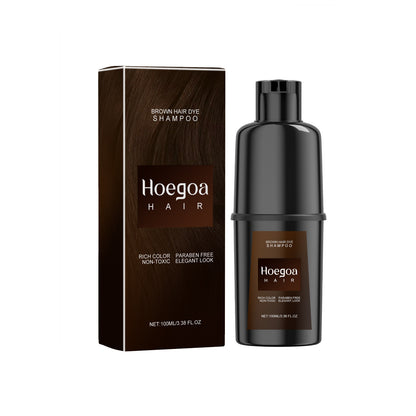 Hair Coloring Shampoo, Provides Instant And Long-Lasting Natural Hair Color