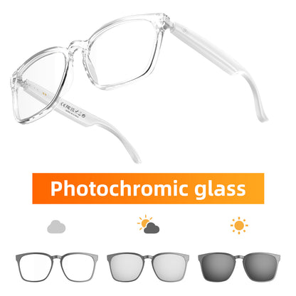 AI Translation Smart Glasses – Photochromic, Multifunctional, Bluetooth-Enabled