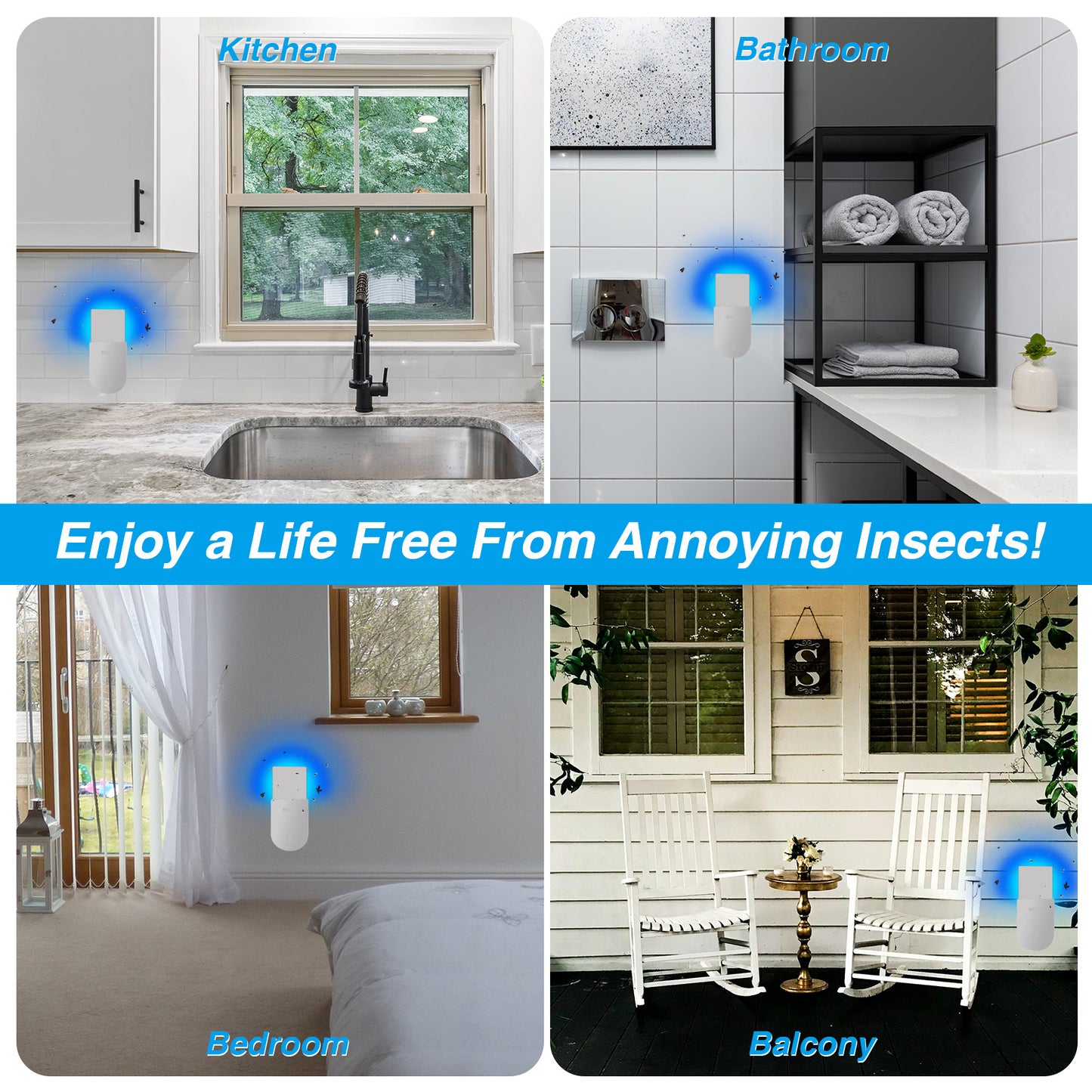 Fly Traps Indoor, Fruit Gnat Fly Traps for House