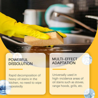 Heavy Duty Kitchen Degreaser Spray for Stovetop, Oven & Kitchen Surfaces