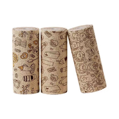 Two Volumes Tear Away Dish Cloths Rolls