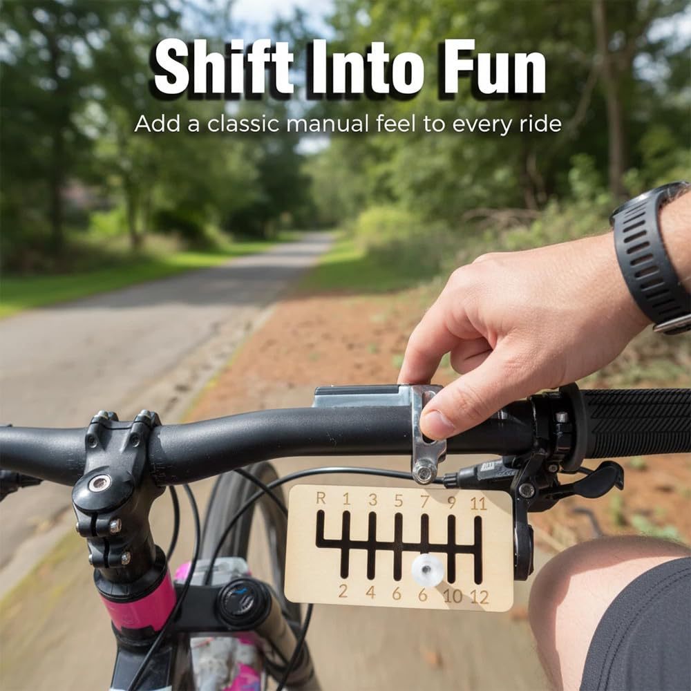 Car Gear Shift Knob Accessory for Bicycles