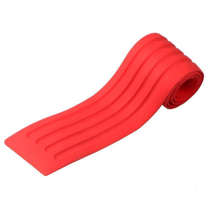 Car Rear Bumper Guard, Rubber Scratch-resistant Anti-slip Trunk Sill Protector