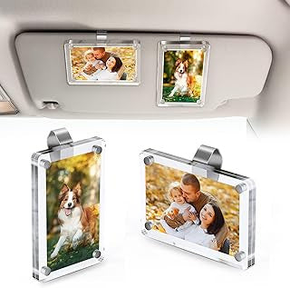 Car Visor Photo Clip Car Picture Holder