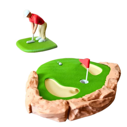 Mini Desktop Golfer Entertainment Home Office