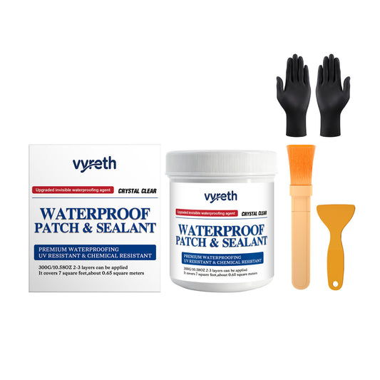 300ml Waterproof Coating for Indoor Outdoor Bathroom Kitchen Countertop Window Sills Walls Tile Roofs Garden Terraces