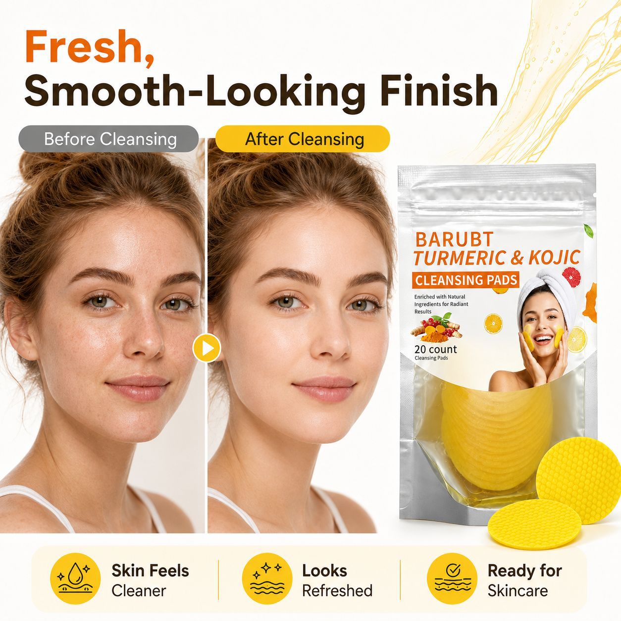 20 Pcs Face Cleanser for Even Skin Tone