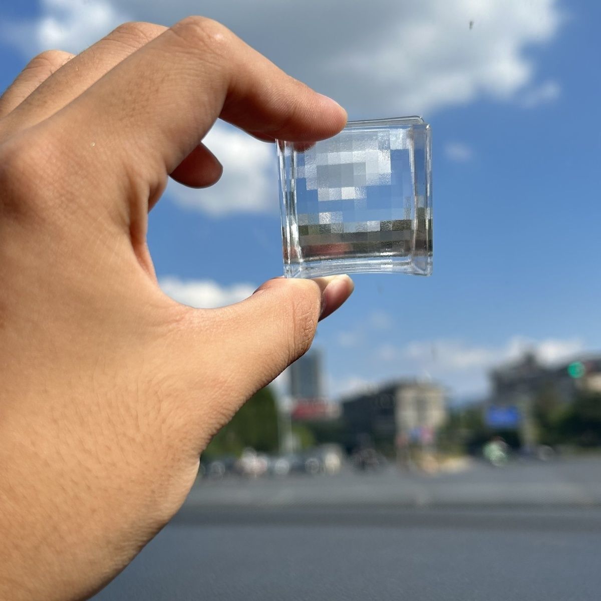 Funny Pixelated Lens for Pixel View Effect